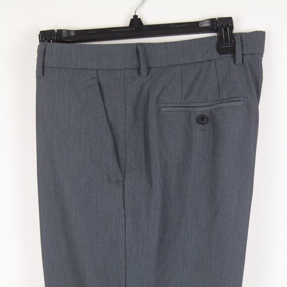 Perry Ellis Portfolio Mens Modern-Fit Stretch Smoked Pearl 34Wx32L E04430 - Picture 1 of 5